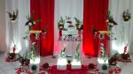 CASAMENTO VERMELHO E BRANCO 02/07/2016 ALMOO FEIJOADA