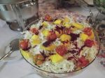 Salada Primavera com manga e tomate cereja