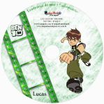 Lembrancinha em CD - Ben 10