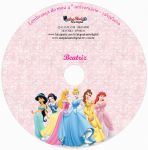 Lembrancinha em CD - Princesas