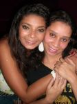 Andria oliveira e sua madrinha cinthya lee