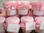 Potinhos personalizados . 

D para colocar balinhas, brigadeiro mole, trufa, confete, ou que voc quiser. 

Fica lindo demais.

Preo varia de acordo com o recheio consultar preo
