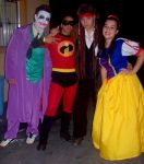 CORINGA,INCRVEL,PIRATA DO CARIBE E BRANCA DE NEVE LONGA