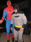 HOMEM ARANHA E BATMAN