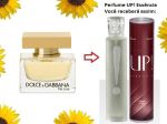 Perfume Feminino 50ml - UP!40 - The One (Dolce Gabbana)
Família Olfativa: Oriental/Floral - Adocicado/Suave
The One foi especialmente concebido para a mulher extrovertida, sexy e segura de si. O luxo para ela é sinônimo de êxito. Essa mulher não se importa com o que as pessoas pensam. Ela gosta de estar sempre em evidência e na moda.
Perfume com uma saída inusitada de notas frutais de mandarina, bergamota e pêra com uma rica combinação de bouquet de flores brancas. Notas confortáveis ao fundo compostas de vetiver, baunilha e âmbar transmitem uma sensualidade extremamente natural e feminina, completando essa criação.