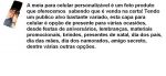 MEIA PARA CELULAR PERSONALIZADA