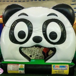 Piscina de Bolinha Infl�vel Panda