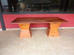 Mesa banquete rstica 2,20 x 1,00