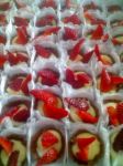 casquinha de chocolate com morango