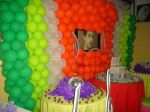 festa teen tv no meio dos bales