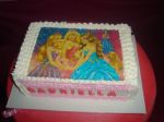 BOLO TIPO TORTA BARBIE