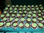 copinho de chocolate com mousse de maracuj e chantily