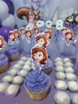 cupcake princesinha sofia