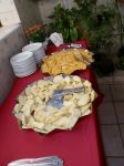 mesa almoo aniversrio 50 anos Claudia