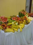 Mesa de frutas da poca