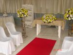 Casamento Decoração em Tecido no Espaço Buffet Felice
