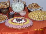 Mesa de frios.  NO MOMENTO S� ESTAMOS TRABALHANDO COM BEM CASADOS.