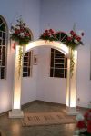 Decora�ao de flores para casamento