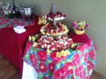 mesa de frutas