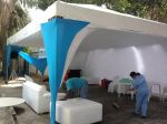 Montagem de lounge