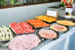 Caf da manh 150 pessoas