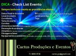 Dicas para iniciar a organizao de um evento
