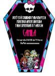 Convite Monster High