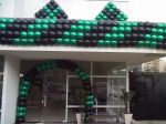 stand decorado com plasbol