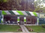 stand decorado com plasbol