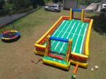 Futebol de sabo 12 x 6  
Promoo : alugando ele com + 50,00 vc leva a cama elstica para sua festa . Aproveitem