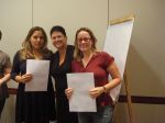 Maria Silvia Queiroz Mattos e Maria Luiza Queiroz Mattos(São Paulo) e Adriana Gunther