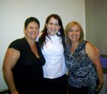 Adriana Gunther(Palestrante), Barbara M.Lube(Vitoria-ES)e Marcia Tavares Borba(Santo André)