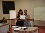 Adriana Gunther Assessorra e Cerimonialista e sua aluna Angela Cristina de Oliveira Leite de Grajaú-RJ