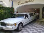 Limousine Lincoln Town Car (Cor branco)