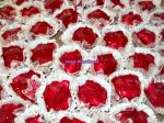MINI TORTINHAS MORANGO R$ 70,00 o cento
Tortinhas P Morango R$ 150,00 o cento
Tortinhas G R$ 2,50 cada