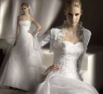 A beleza e riqueza dos detalhes do vestido de noiva