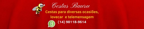 Cestas de Caf da Manh e outras ocasies em Bauru - (14) 3018-9733