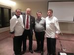 Especializao no Bourbon Assuno/Paraguai - Chef Jean Michel, Roland Villard e Jerome Dardillac