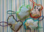 enfeites coloridos para quarto infantil