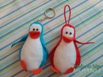 chaveiro e enfeite Club do Pinguin