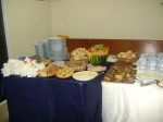 mesa de coffe break