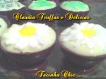 tacinhas de chocolate com creme de limo 