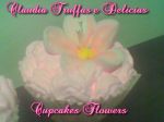 Cupcakes com flor de glce 