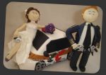 cd:N190 casal policial, a noivinha com arma na cinta liga ...