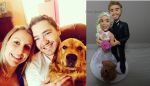 casal com cachorro cd: c59