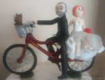 Casal com bicicleta monark. cd: 421