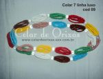 Colar luxo 7 linhas