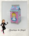 Caixa Milk Luxo Alice no Pa�s das maravilhas