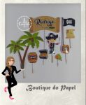 Topo de Bolo Pirata