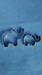 Kit elefante  4 cm e 7 cm 
R$ 11.00